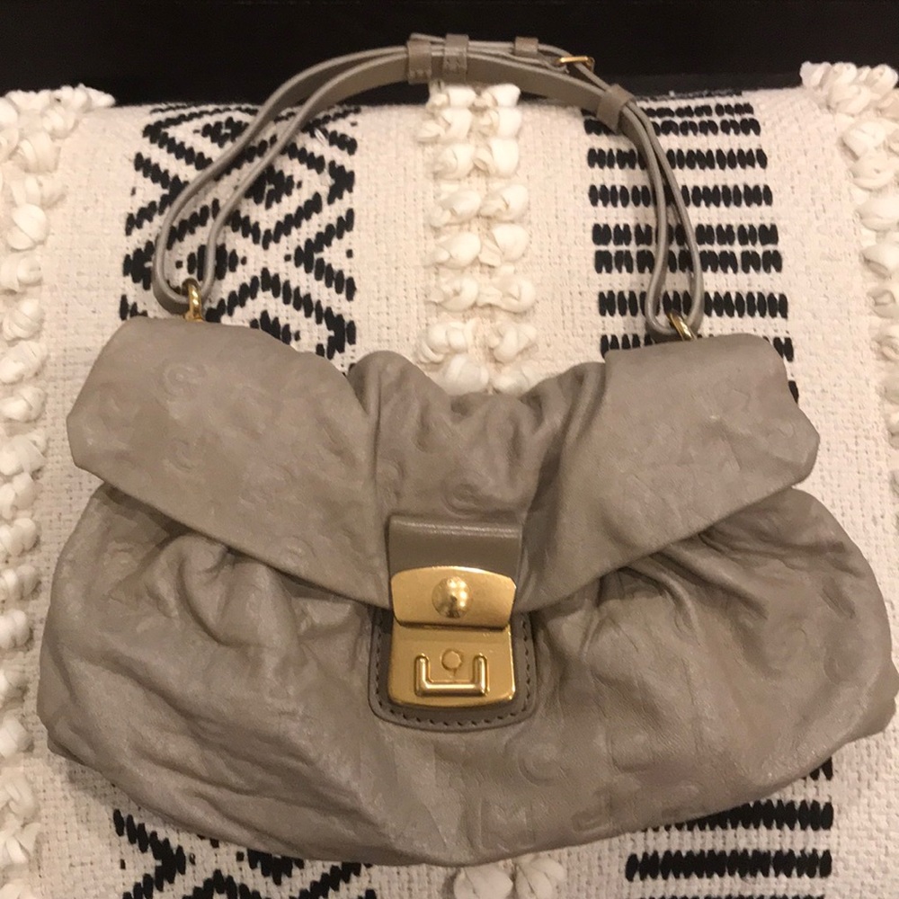 Marc Jacobs putty colored purse